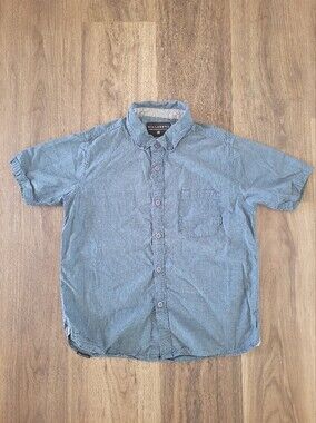 Billabong Men’s Short Sleeve Shirt - Light Blue